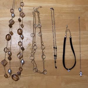 Assortment of necklaces